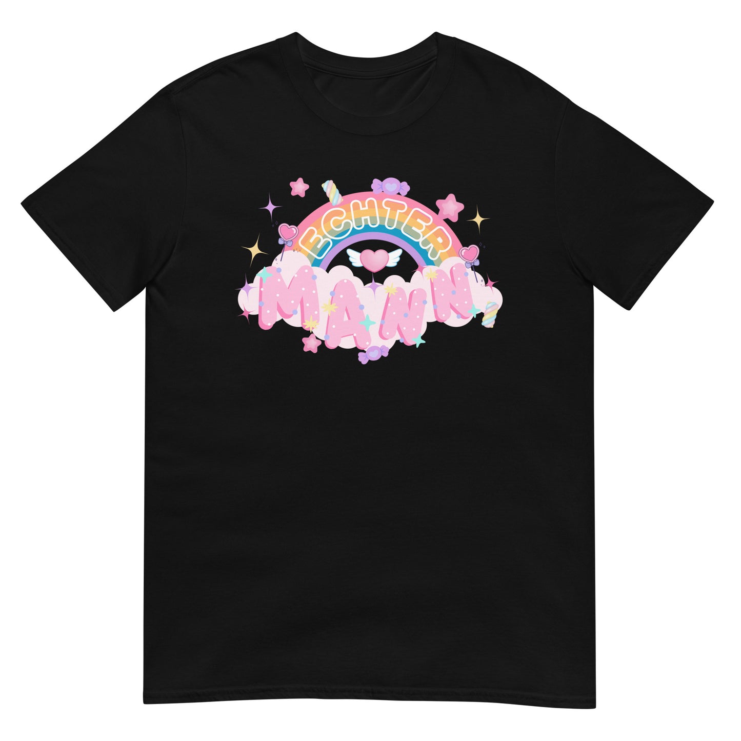 Echter Mann ironisches T-Shirt