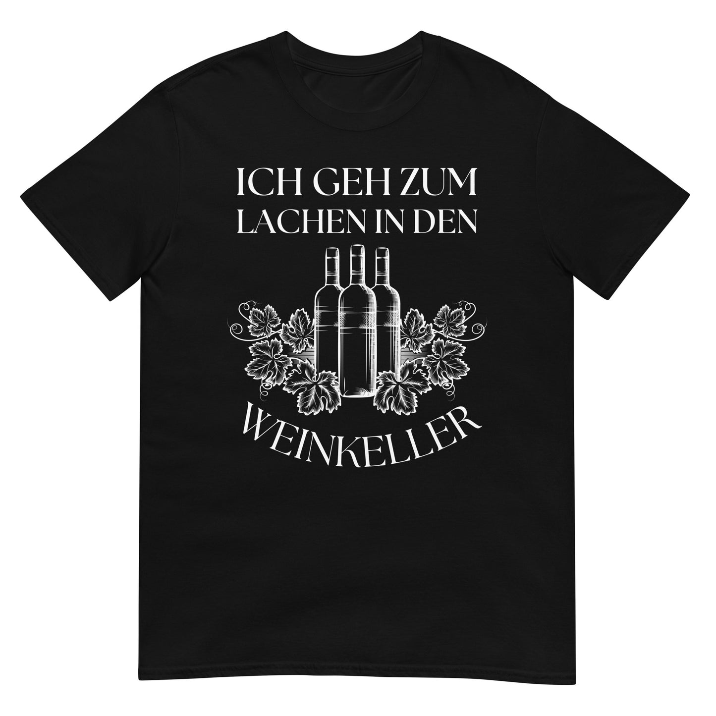 Ich geh zum Lachen in den Weinkeller Wein T-Shirt