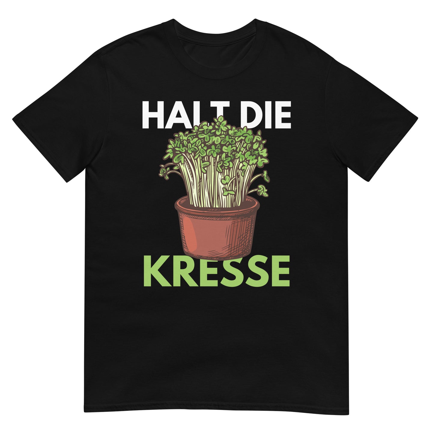 Halt die Kresse Wortspiel T-Shirt