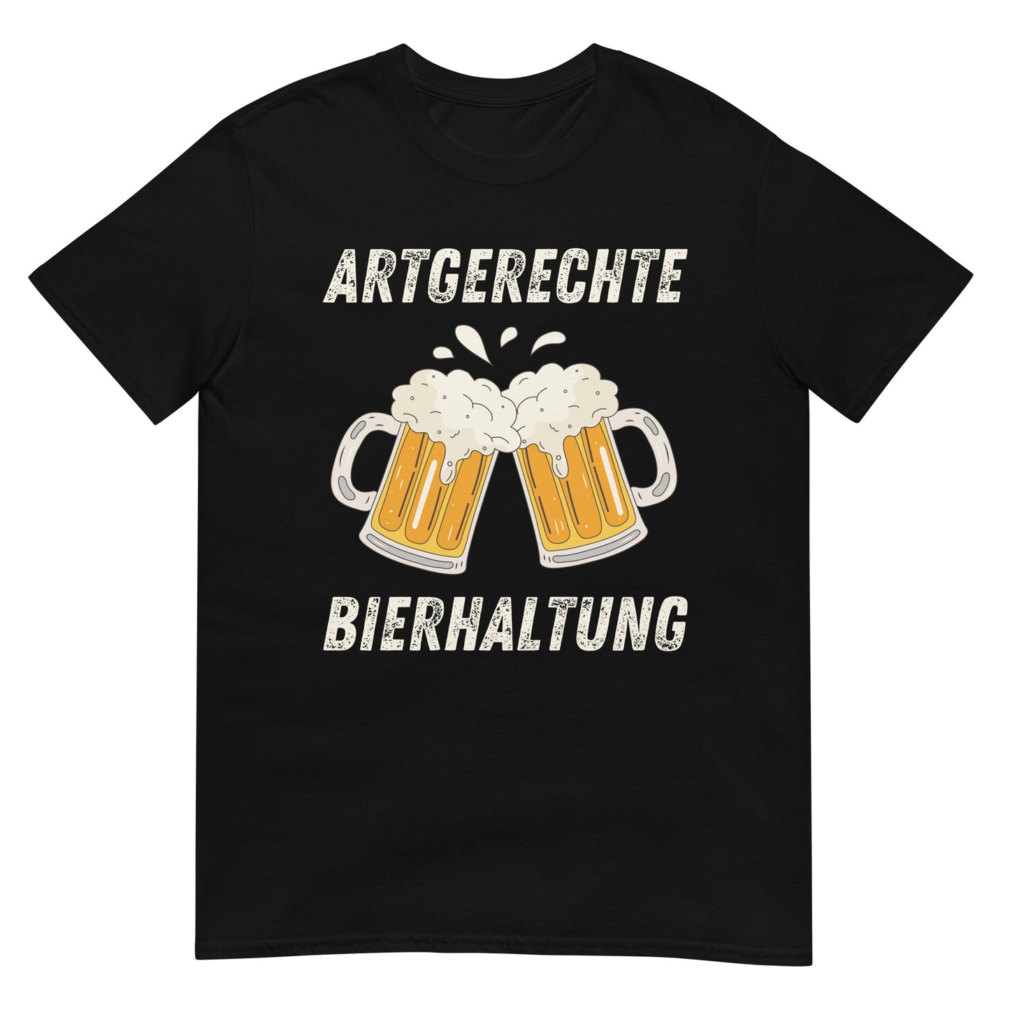 Artgerechte Bierhaltung Bier Wortspiel T-Shirt