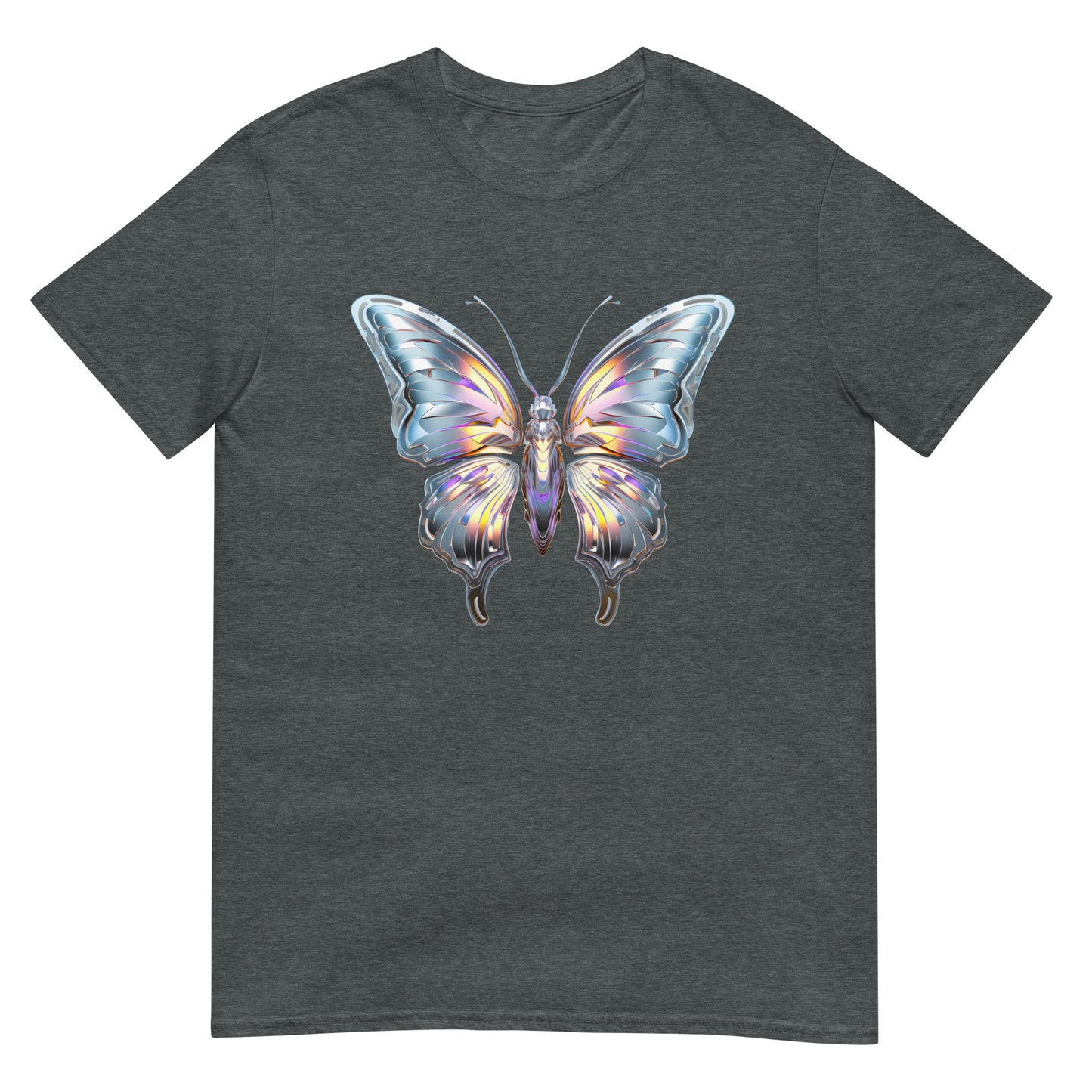 Kristall Schmetterling Y2K T-Shirt