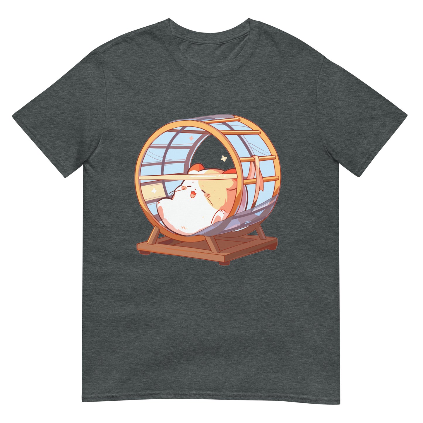 Schlafender Hamster im Hamsterrad T-Shirt