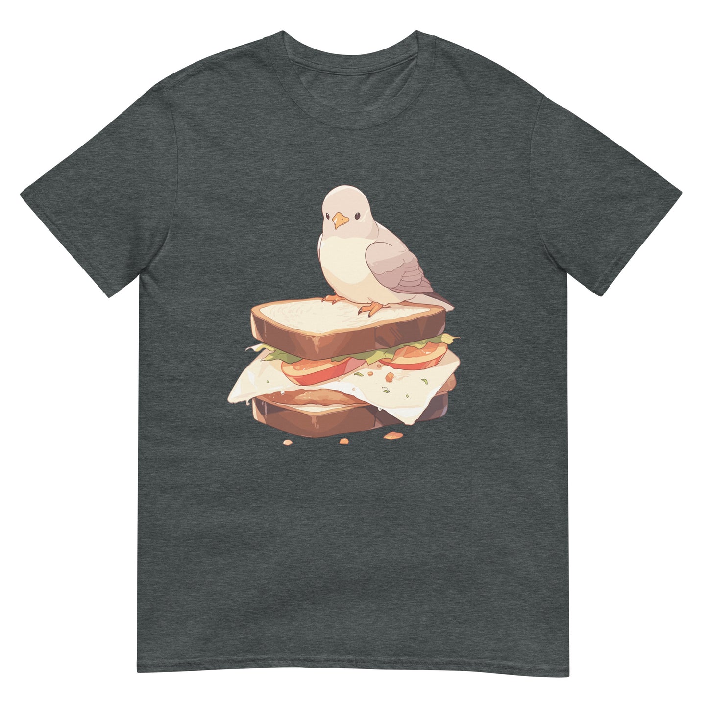 Taube auf Sandwich T-Shirt