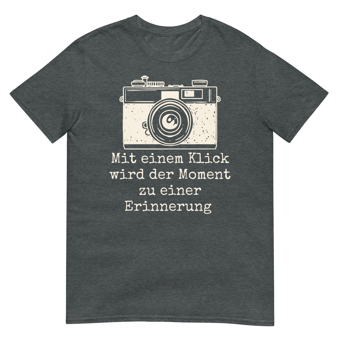 Moment zu Erinnerung Fotografen Kamera T-Shirt
