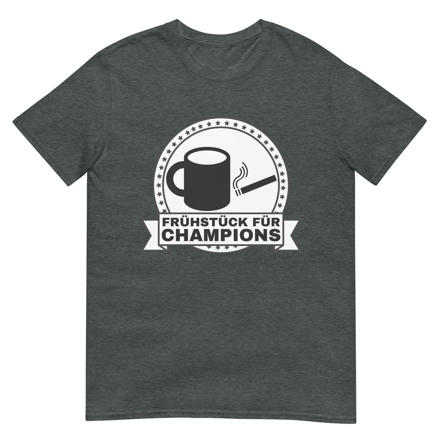 Frühstück der Champions Kaffee Kippe T-Shirt