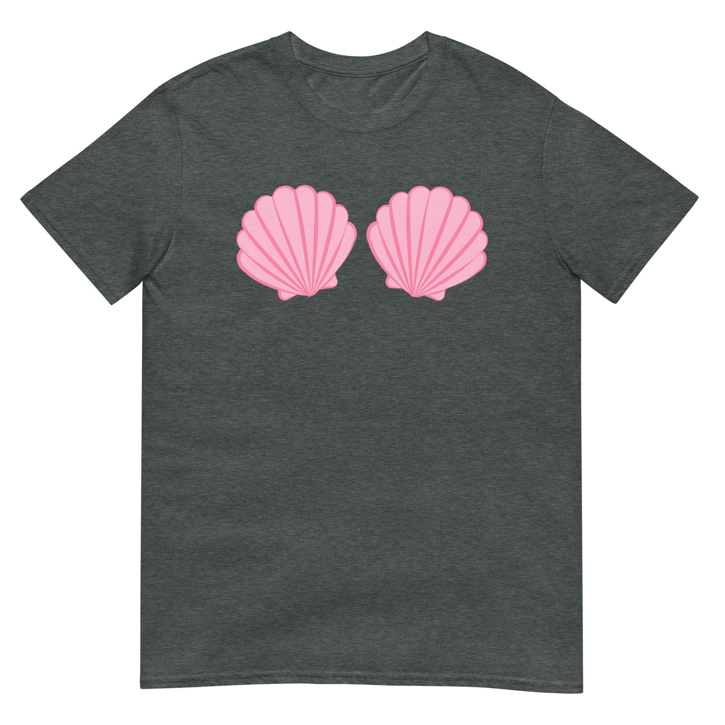 Muschel BH Meerjungfrau Last Minute Kostüm T-Shirt