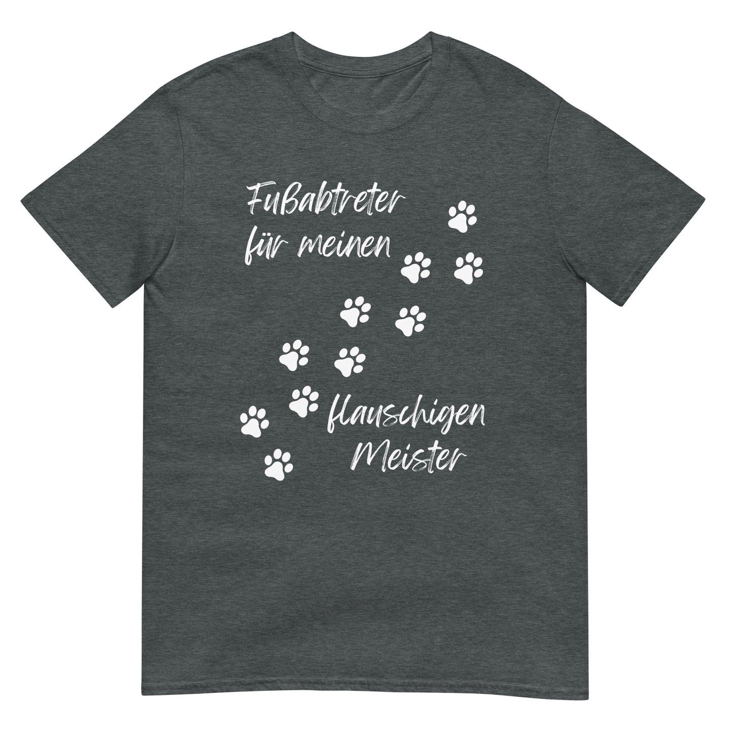 Fußabtreter für meinen flauschigen Meister Haustier Hund Katze T-Shirt