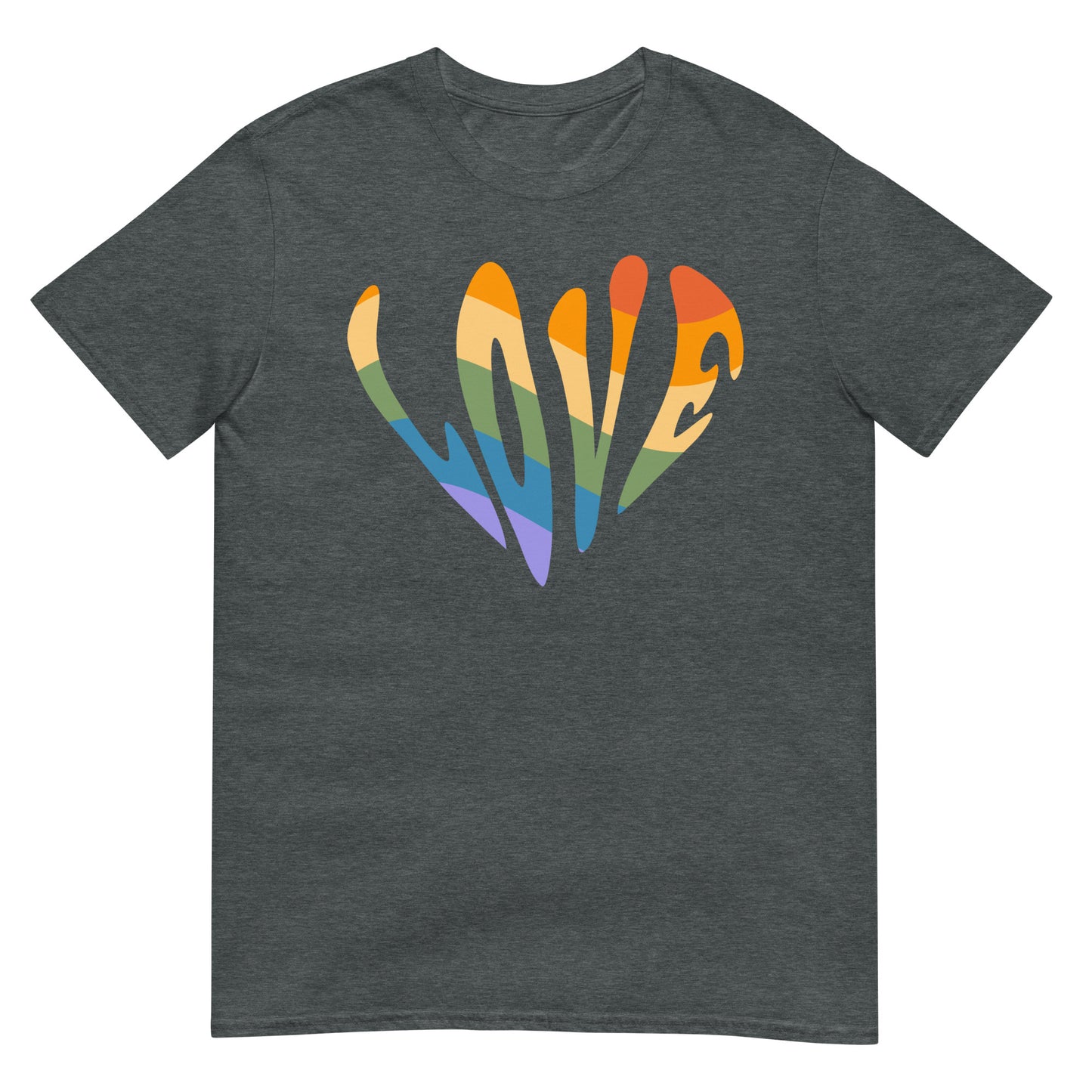 Love Pride Regenbogen T-Shirt