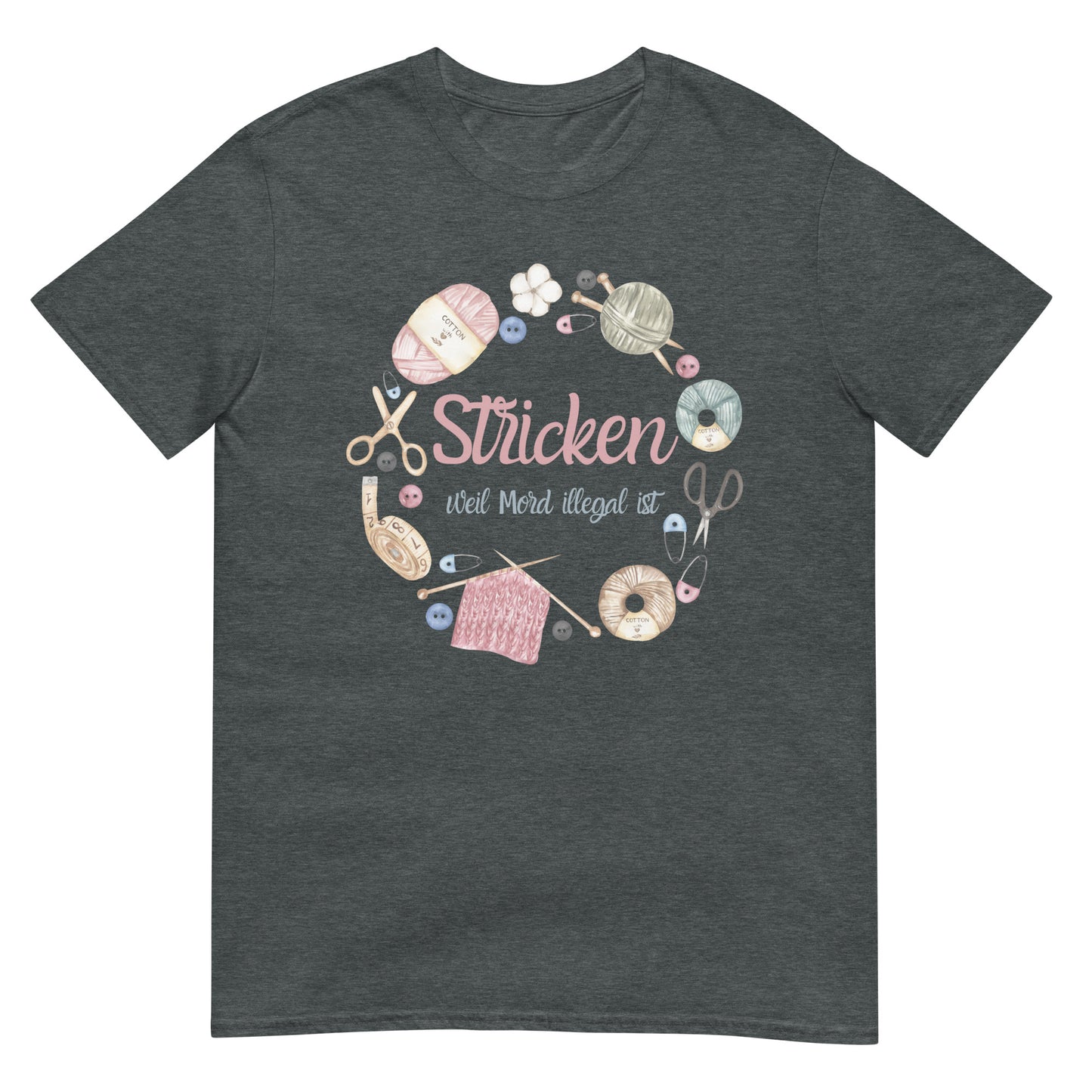 Stricken weil Mord illegal ist T-Shirt