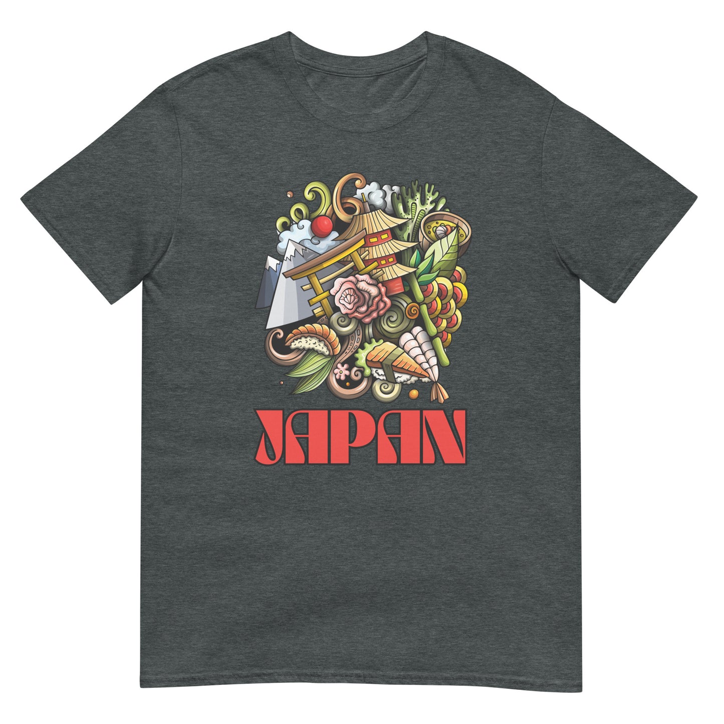 Japan Collage Souvenir T-Shirt