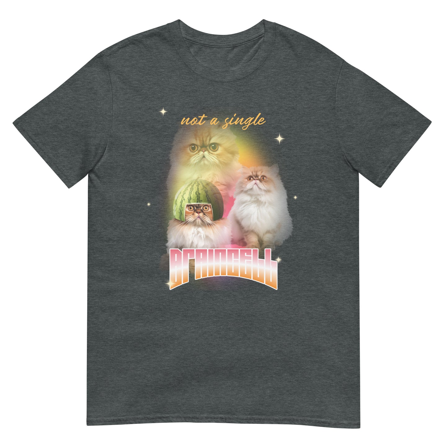 Not a single braincell retro Katze T-Shirt