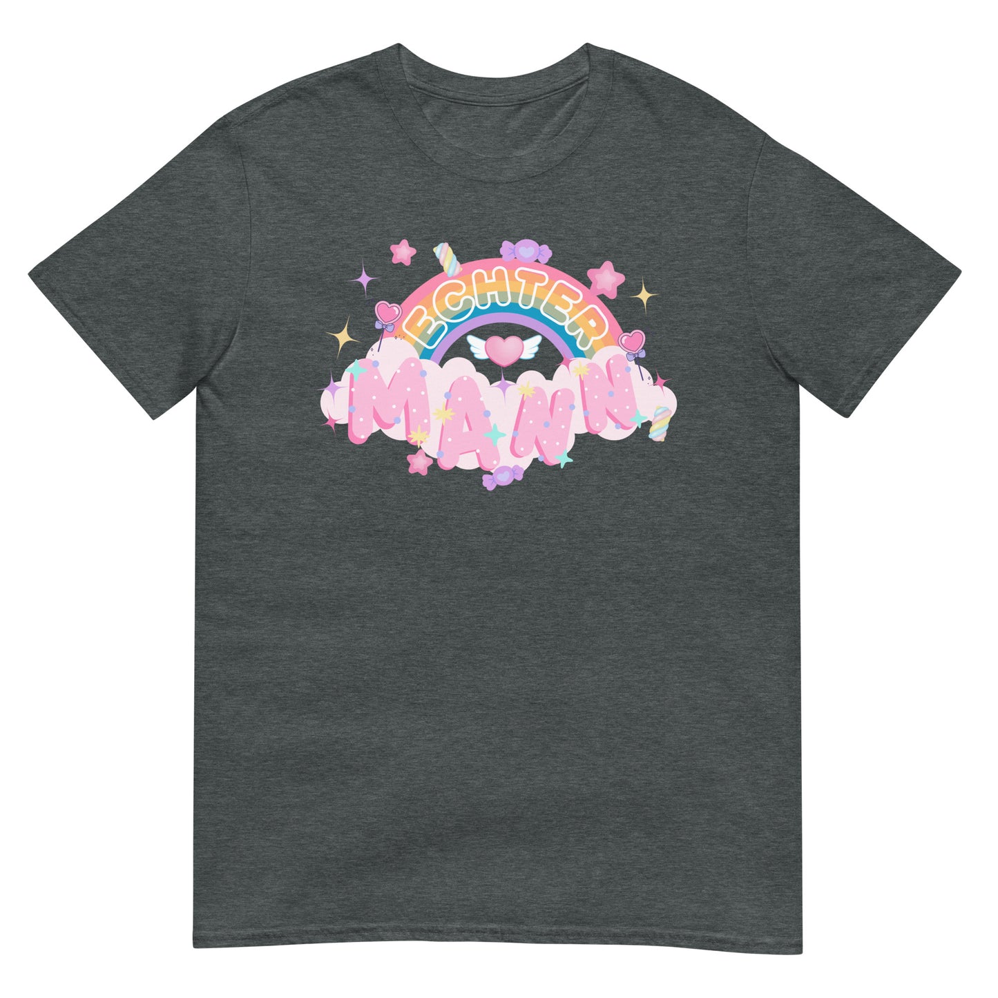 Echter Mann ironisches T-Shirt