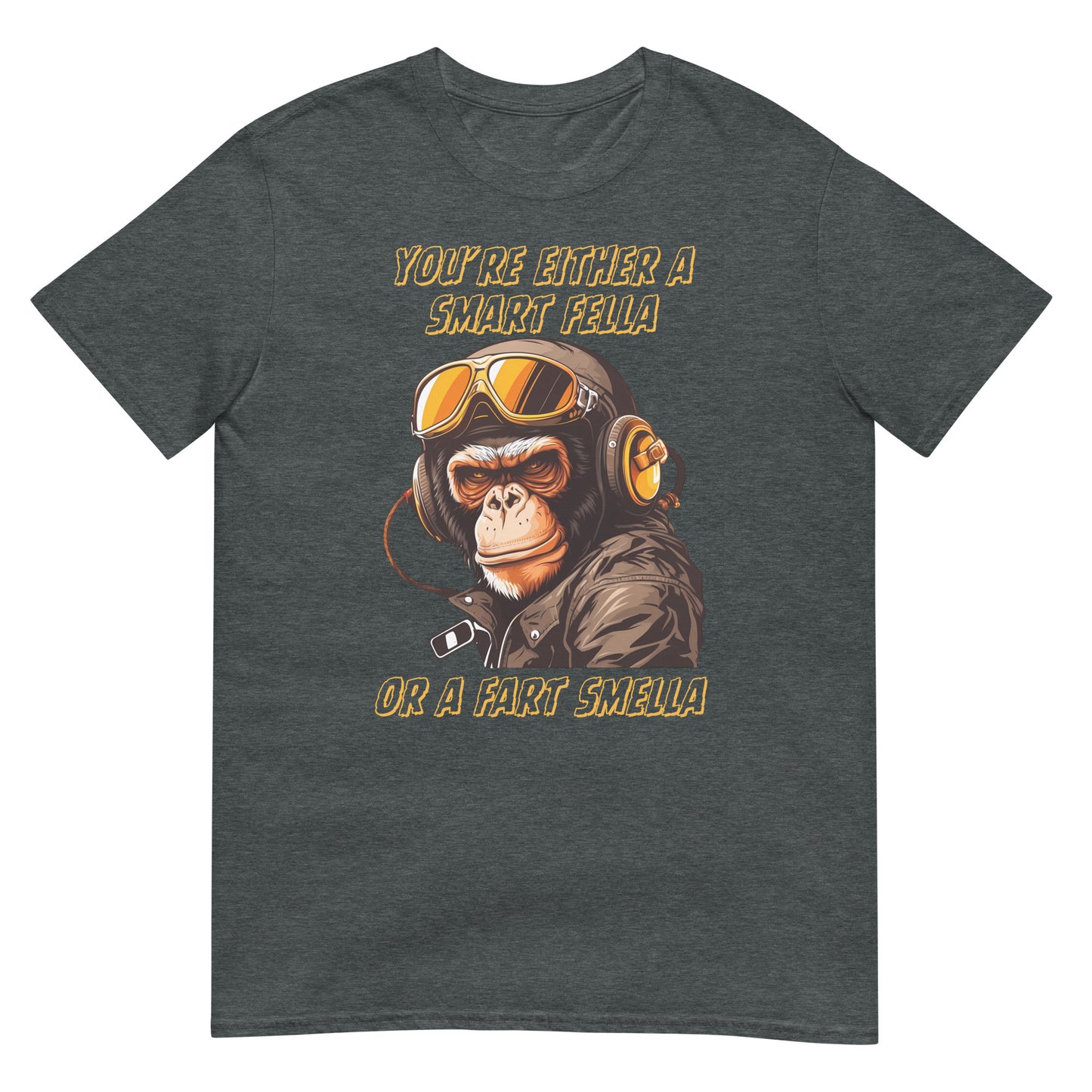 You're either a smart fella or a fart smella Affe T-Shirt