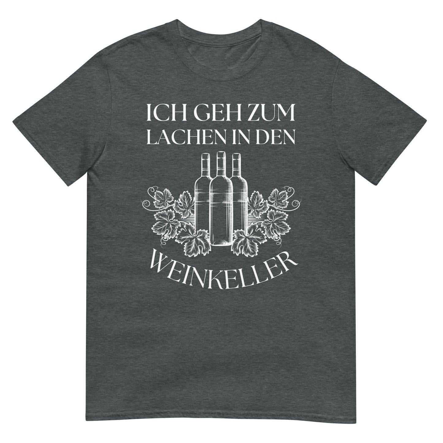 Ich geh zum Lachen in den Weinkeller Wein T-Shirt
