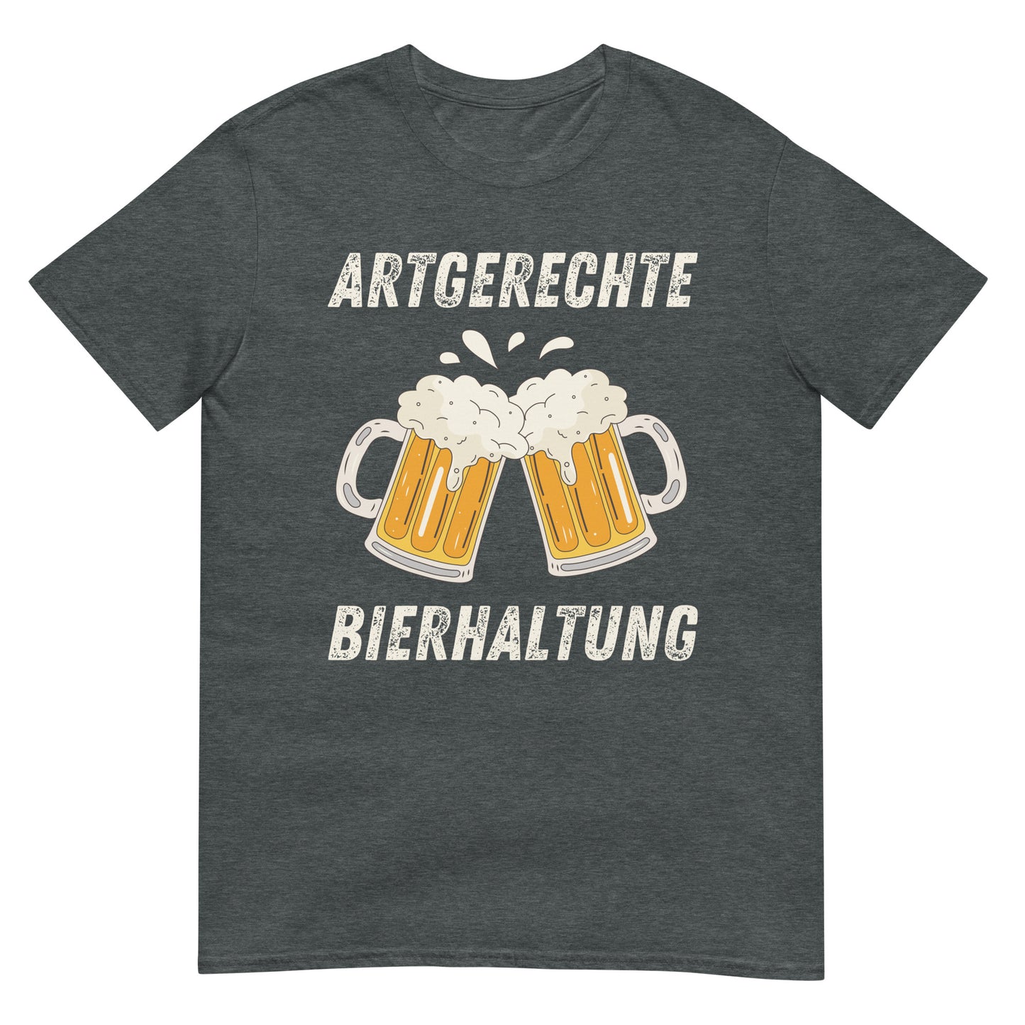 Artgerechte Bierhaltung Bier Wortspiel T-Shirt