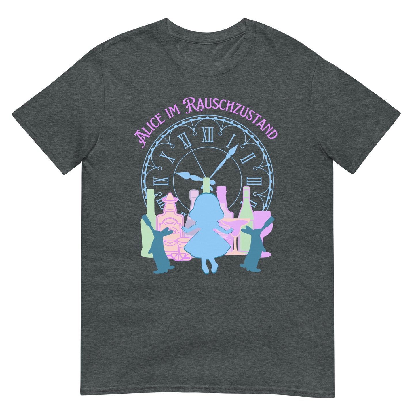 Alice im Rauschzustand Saufen Wortspiel T-Shirt