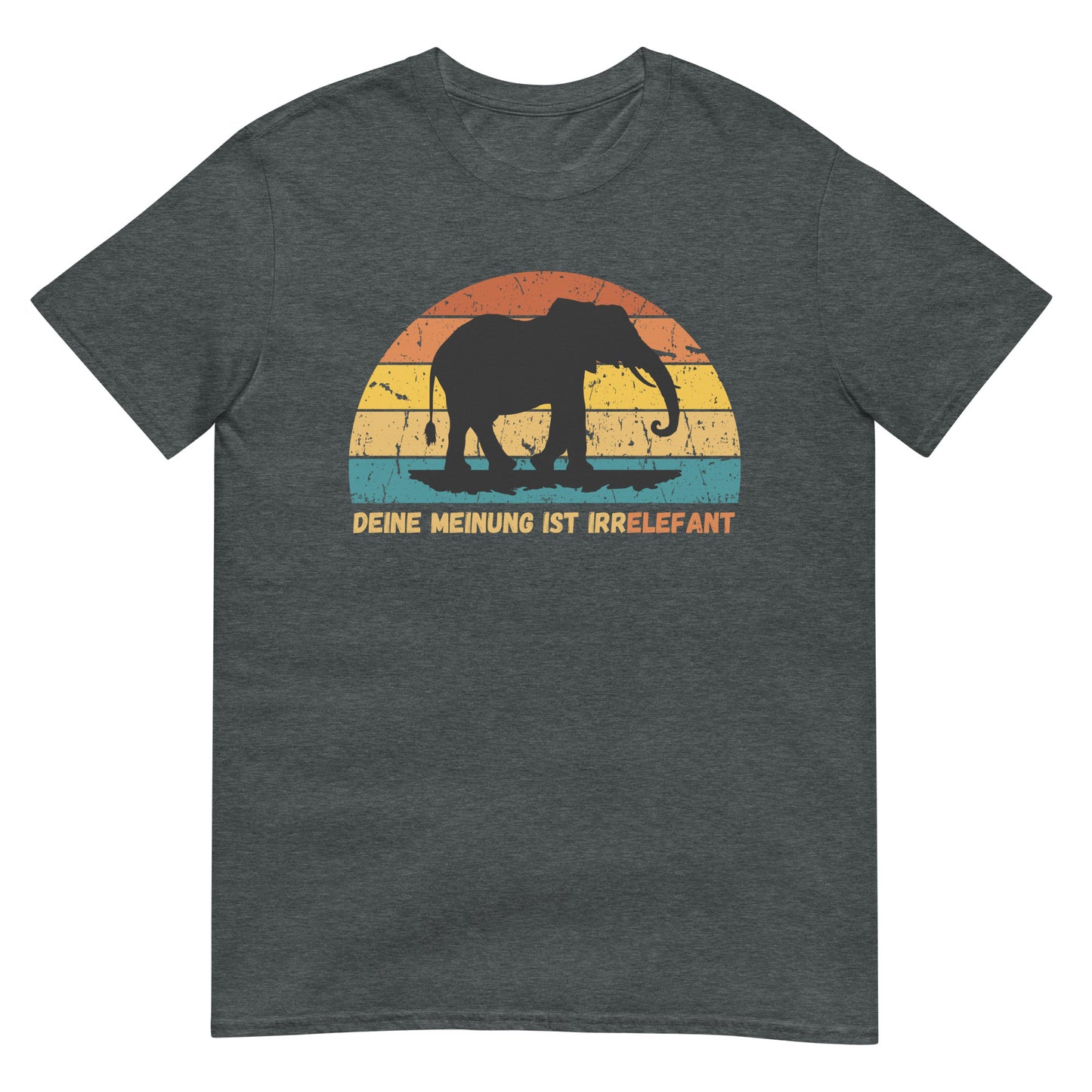 Deine Meinung ist irrelefant Elefant Wortspiel T-Shirt