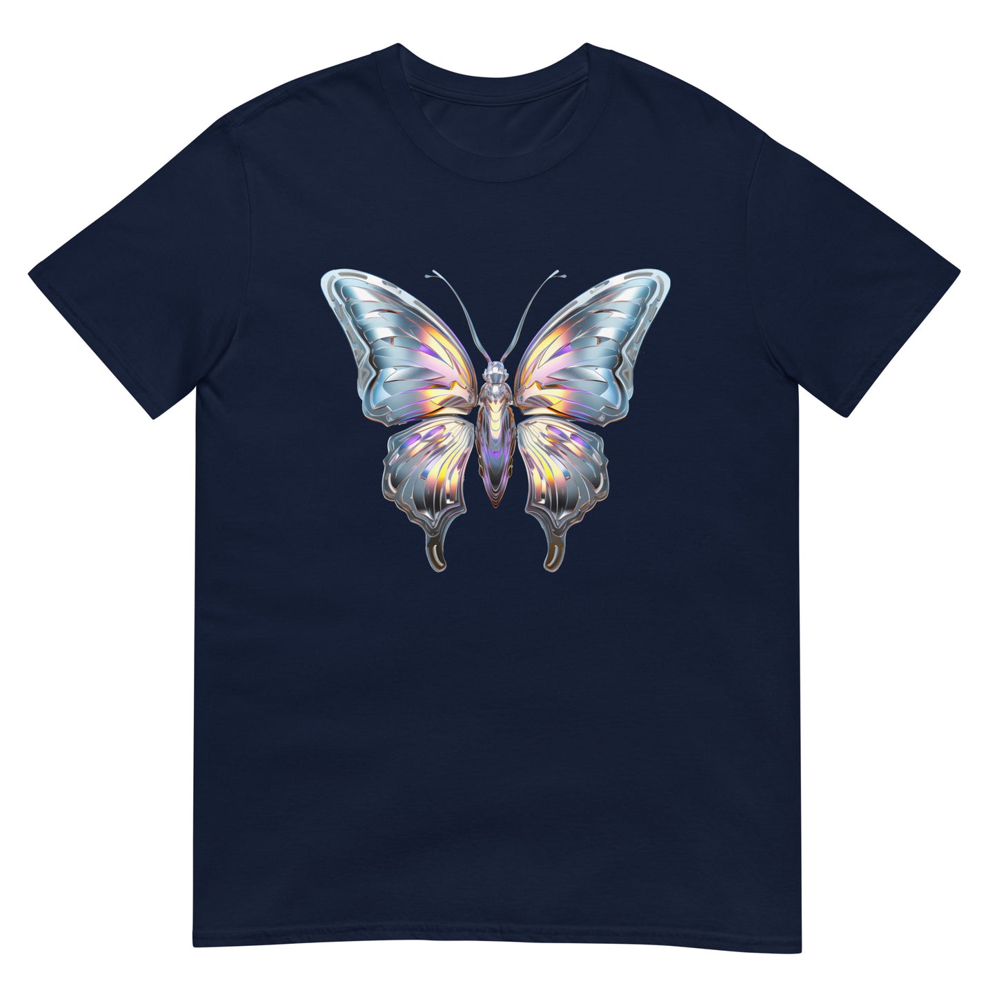 Kristall Schmetterling Y2K T-Shirt
