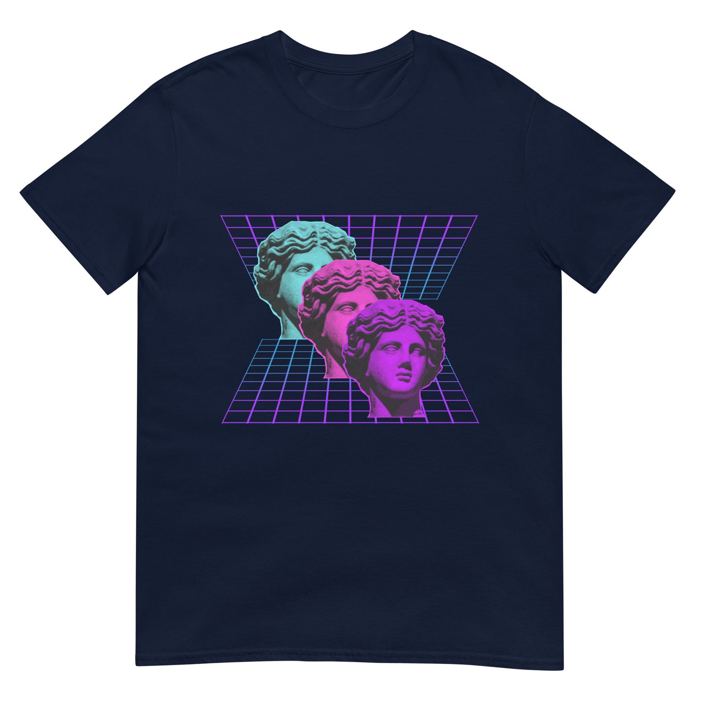 Griechische Statue Vaporwave T-Shirt