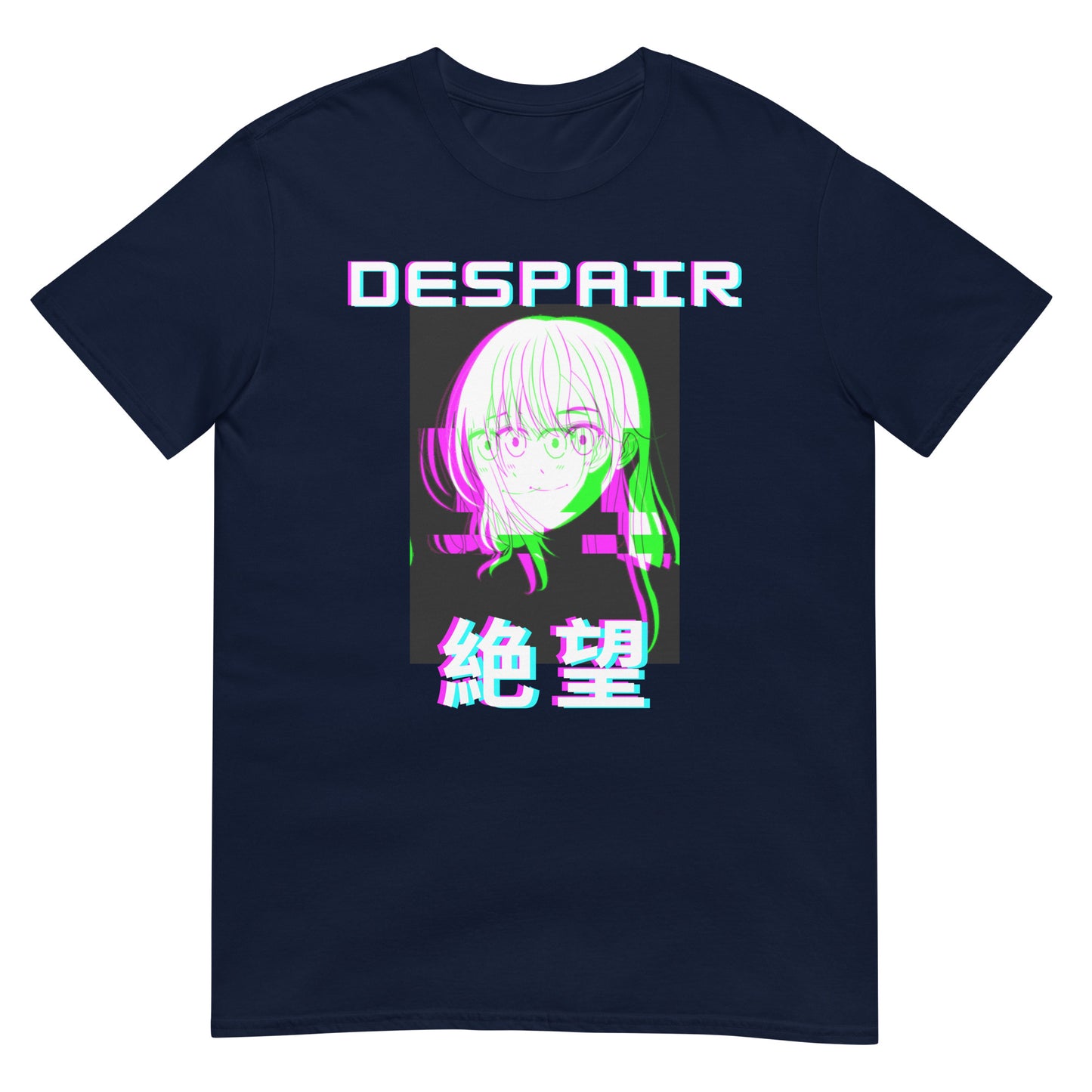 Despair Glitch Anime T-Shirt