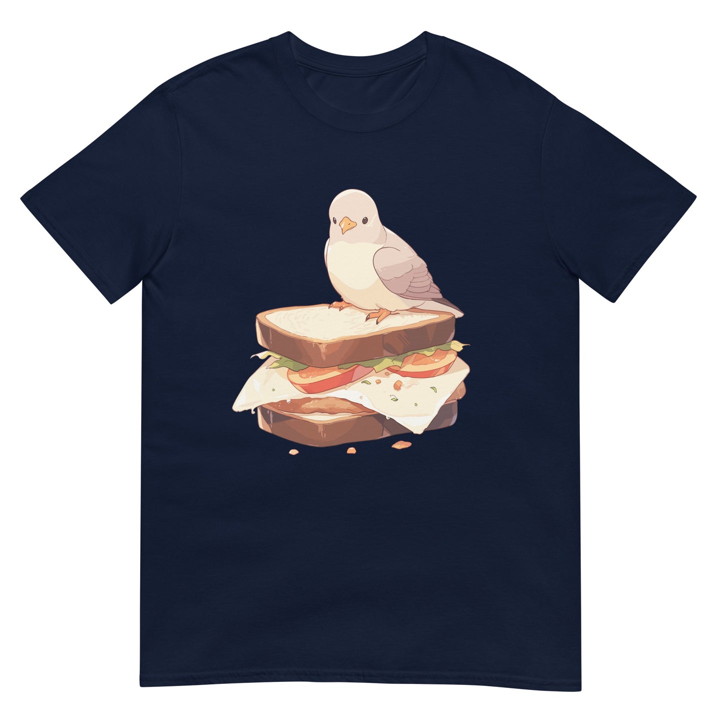 Taube auf Sandwich T-Shirt