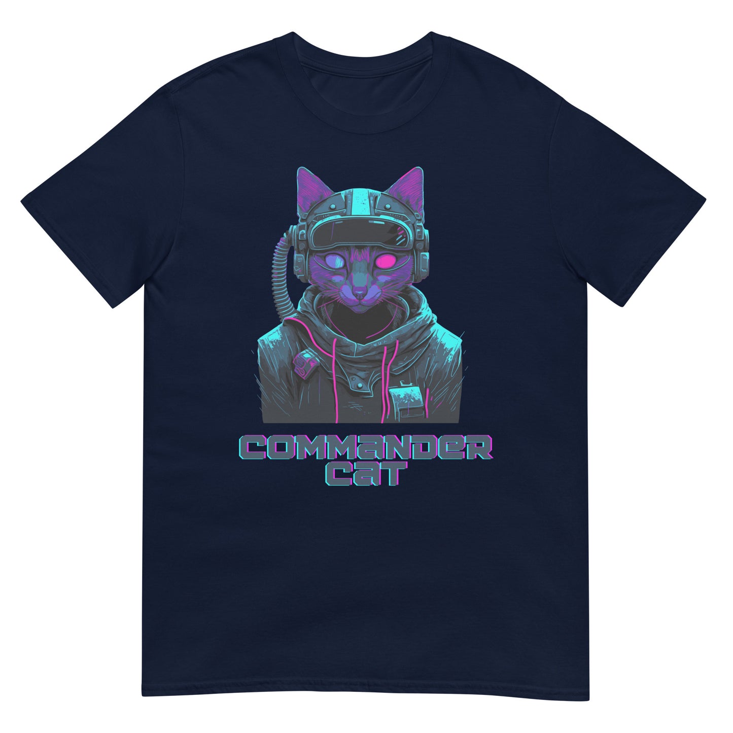 Commander Cat Katzen Astronaut T-Shirt