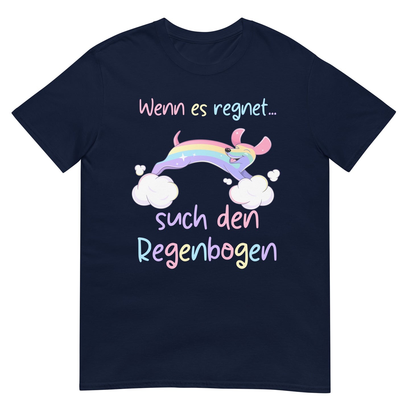 If it rains look for the rainbow dachshund t-shirt
