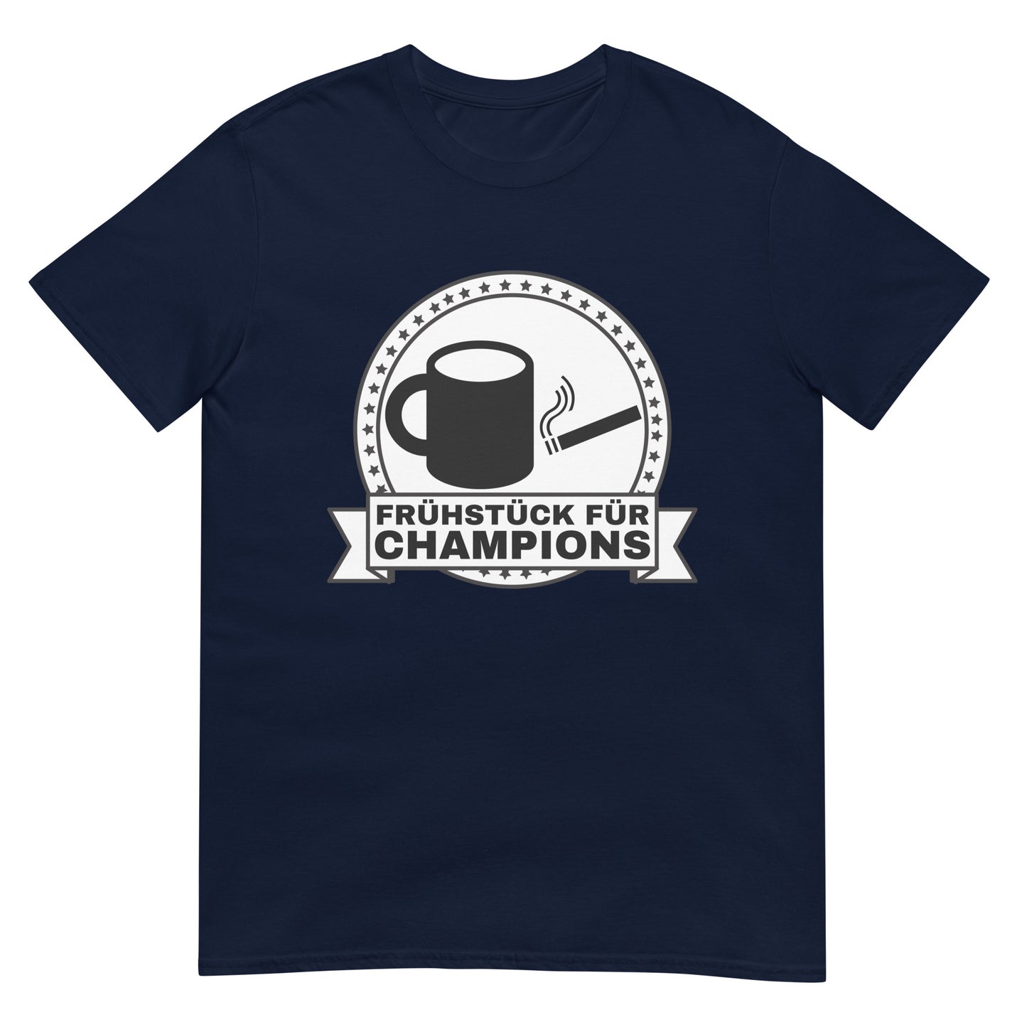 Frühstück der Champions Kaffee Kippe T-Shirt