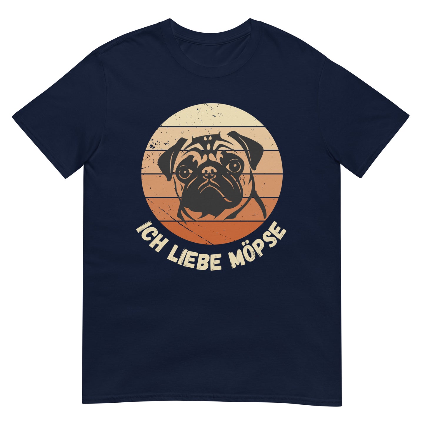 Ich liebe Möpse Mops T-Shirt