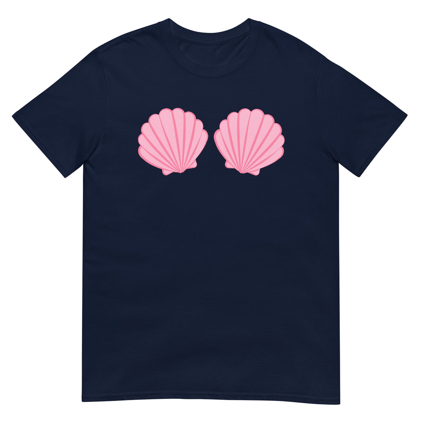 Muschel BH Meerjungfrau Last Minute Kostüm T-Shirt
