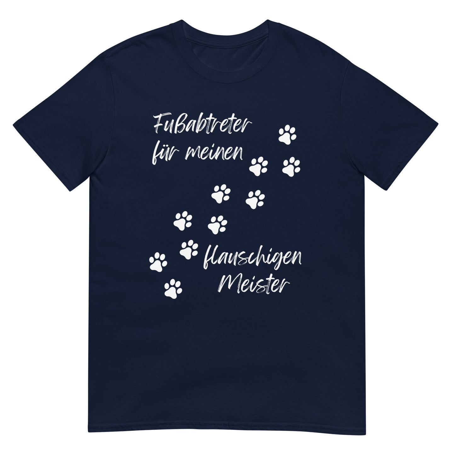 Fußabtreter für meinen flauschigen Meister Haustier Hund Katze T-Shirt