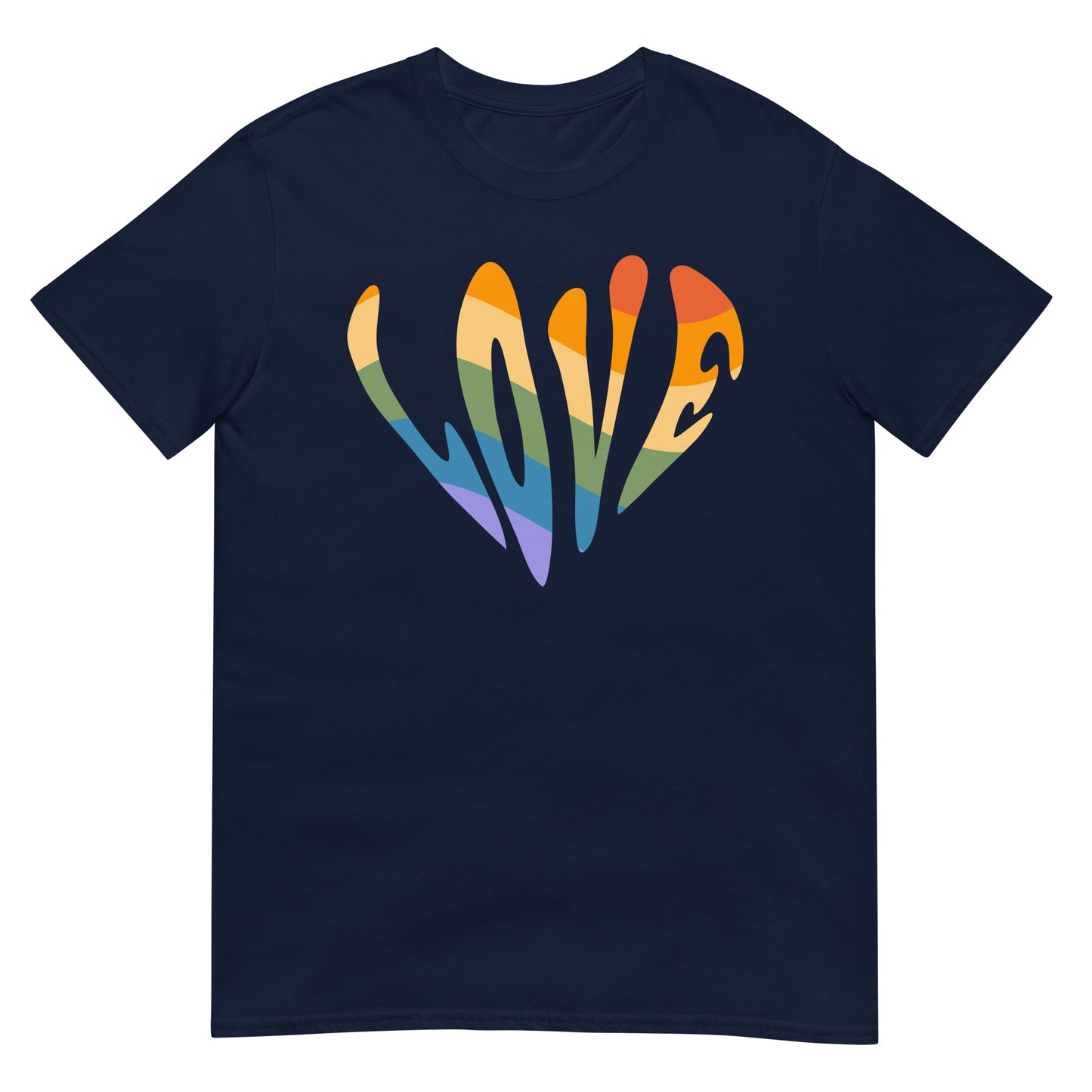Love Pride Regenbogen T-Shirt