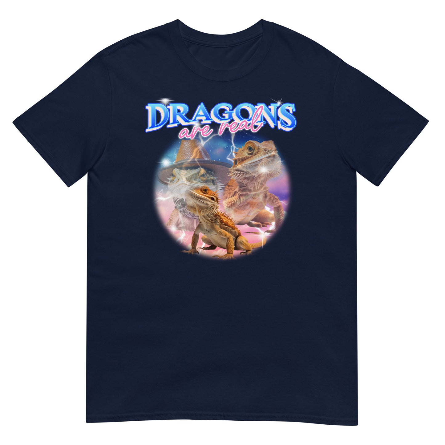 Dragons are real Echsen T-Shirt