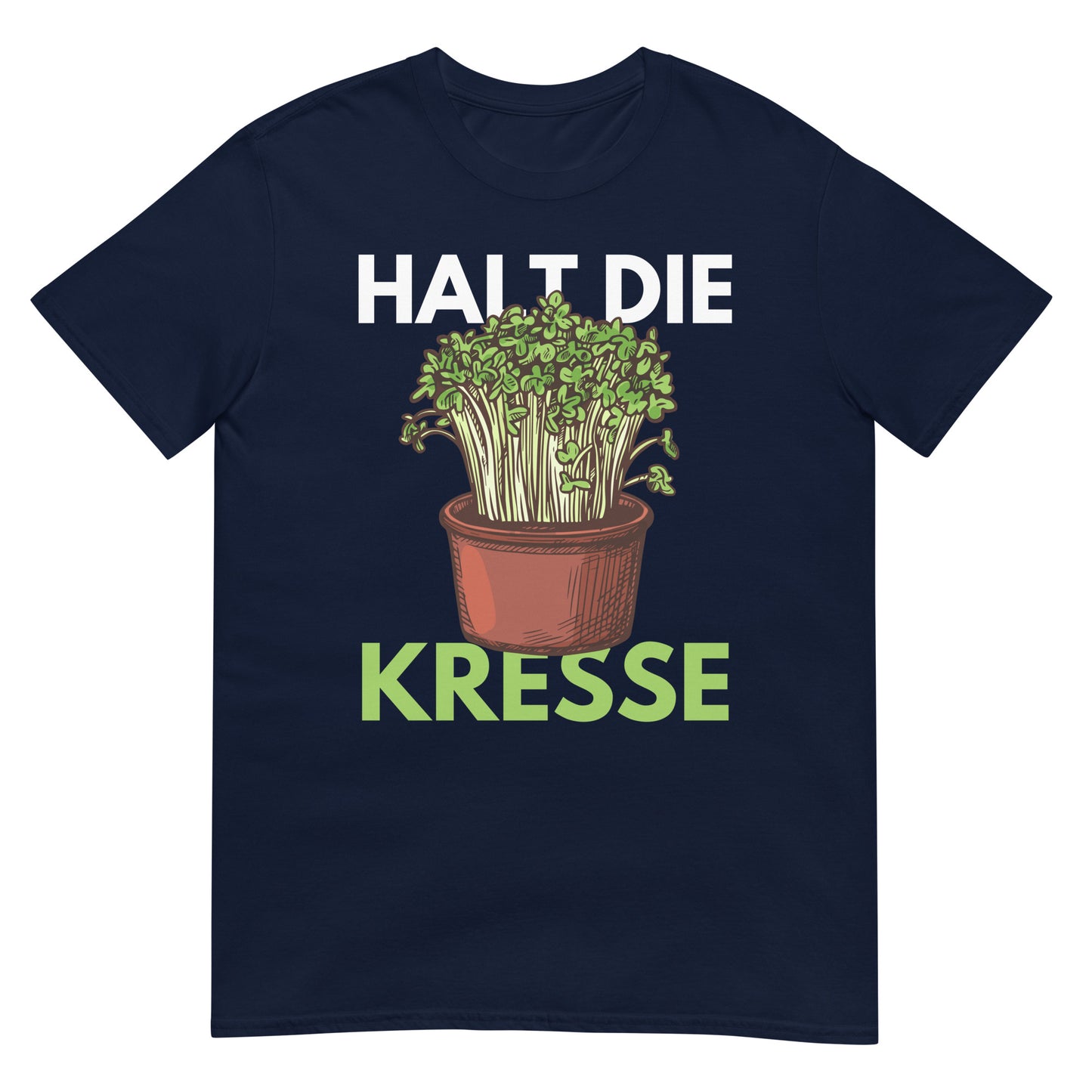 Halt die Kresse Wortspiel T-Shirt