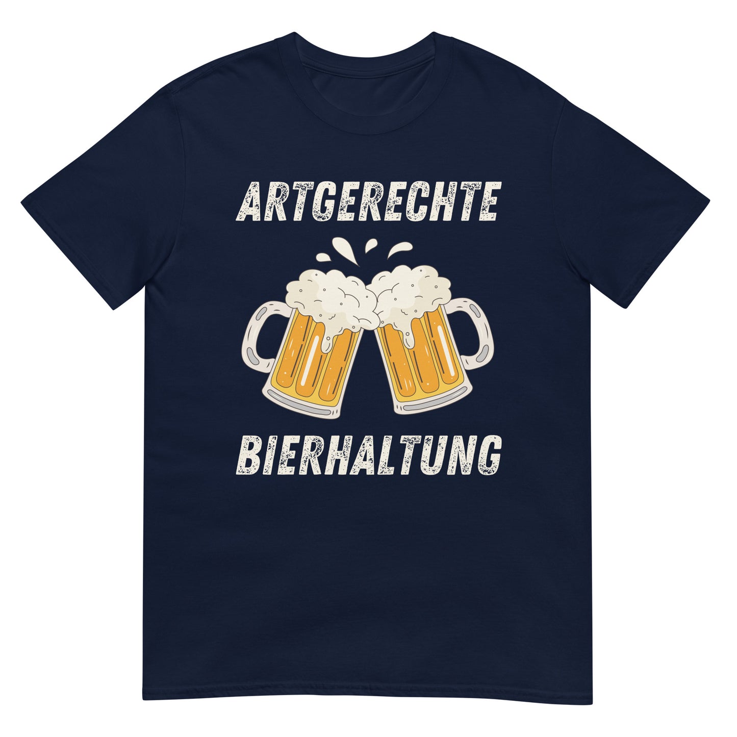 Artgerechte Bierhaltung Bier Wortspiel T-Shirt