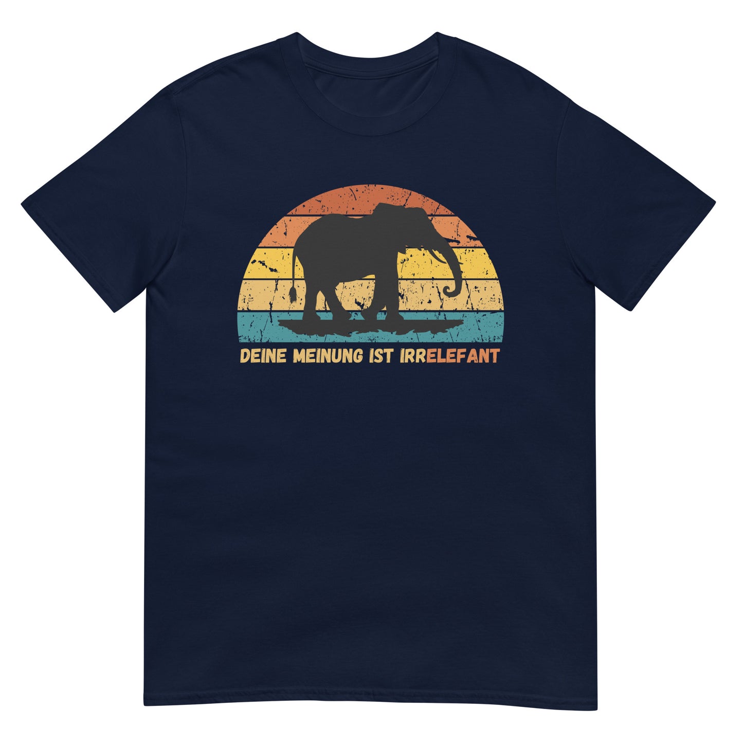 Deine Meinung ist irrelefant Elefant Wortspiel T-Shirt