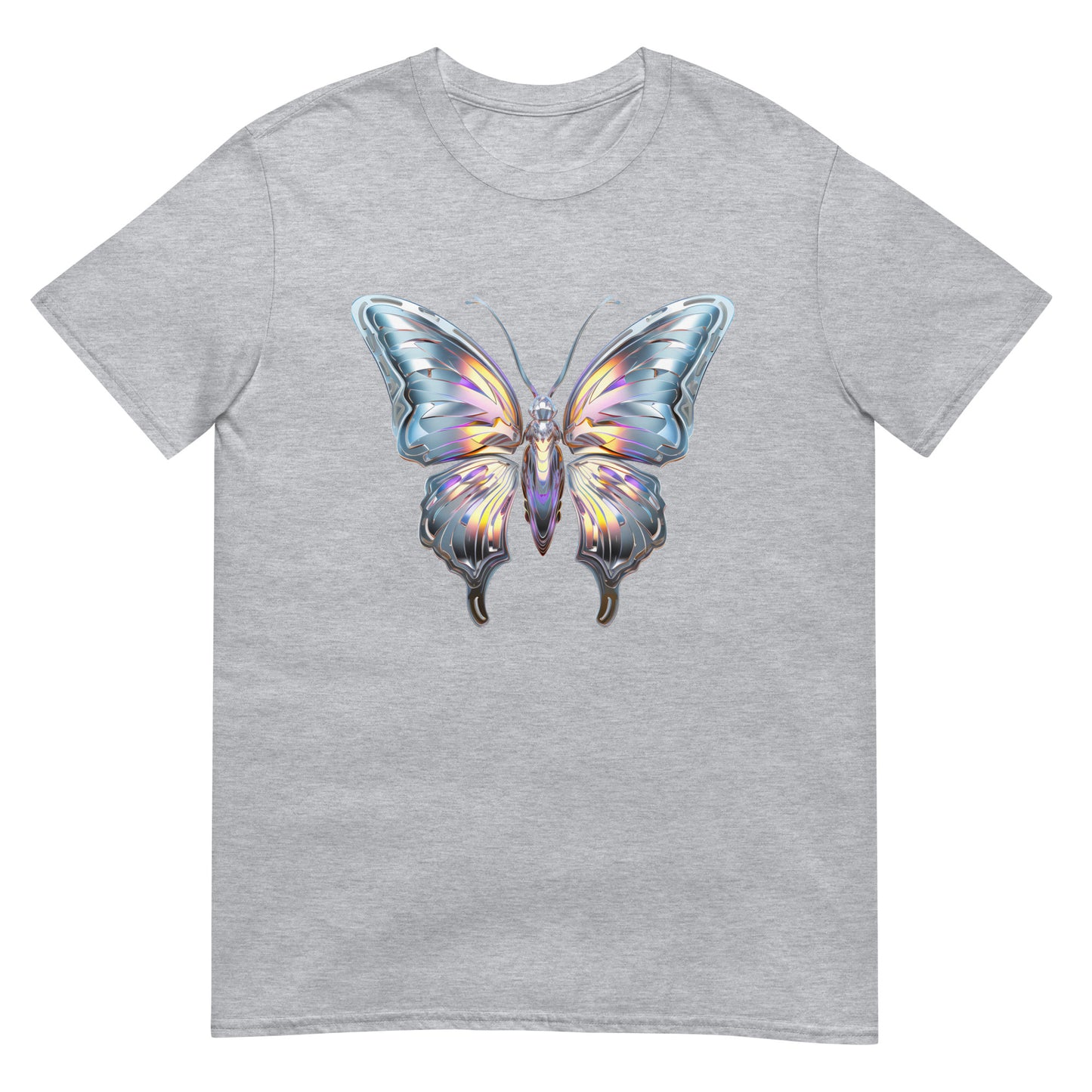 Kristall Schmetterling Y2K T-Shirt