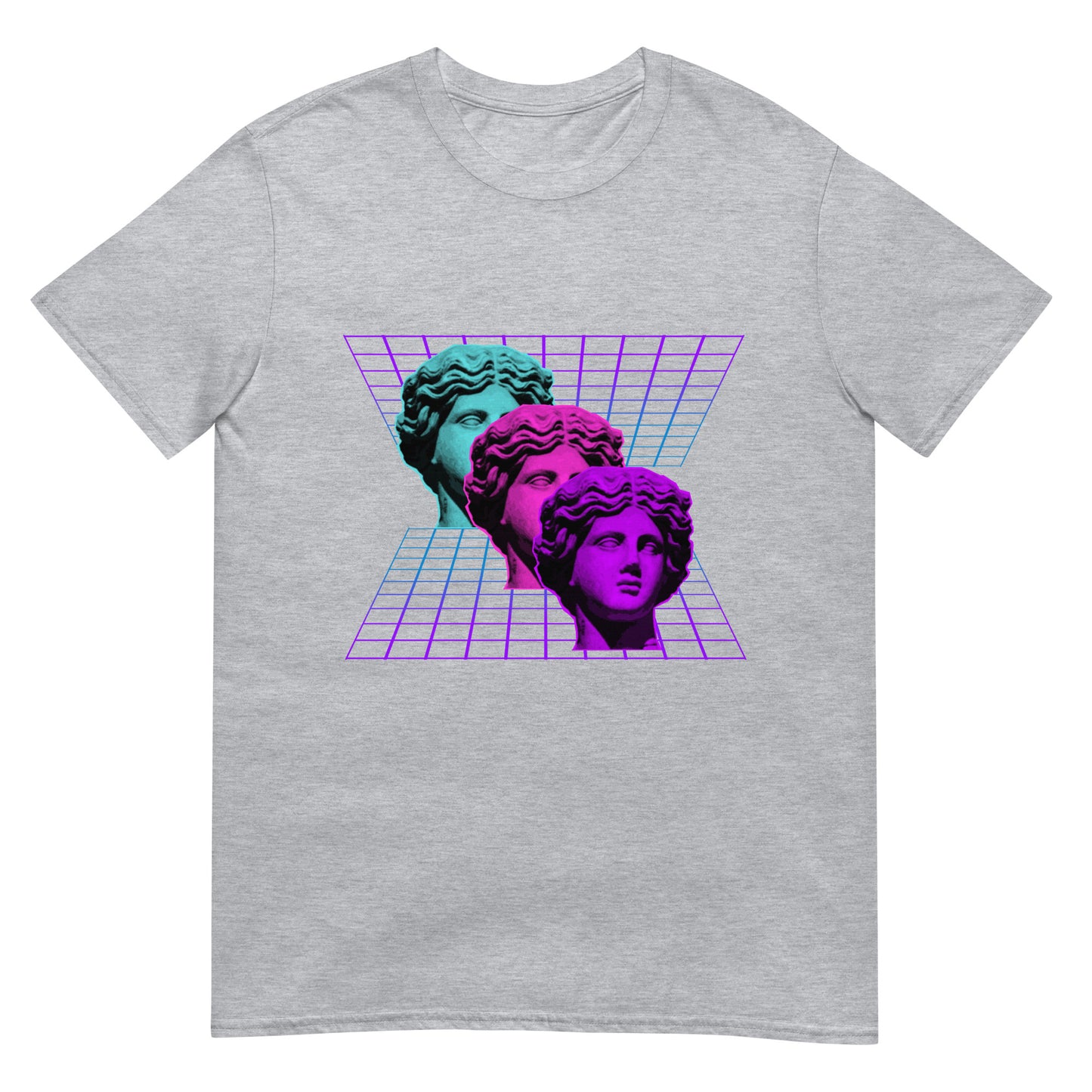 Griechische Statue Vaporwave T-Shirt