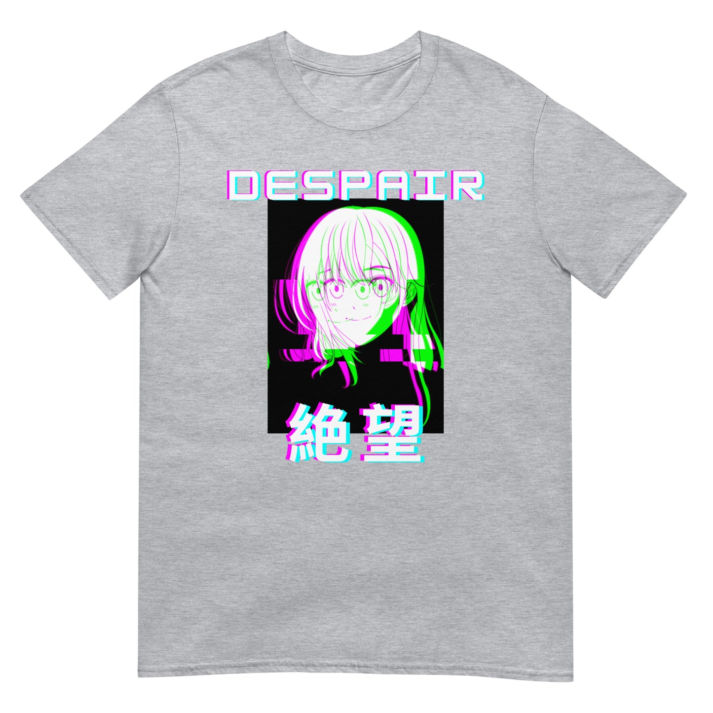 Despair Glitch Anime T-Shirt
