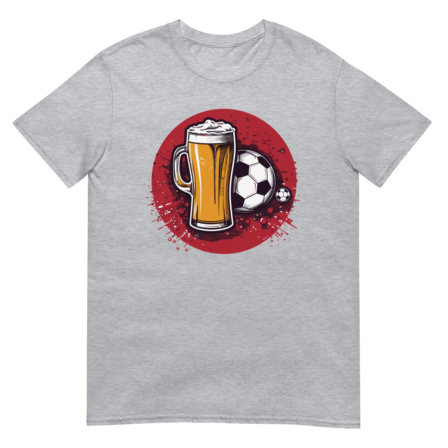 Fußball und Bier T-Shirt