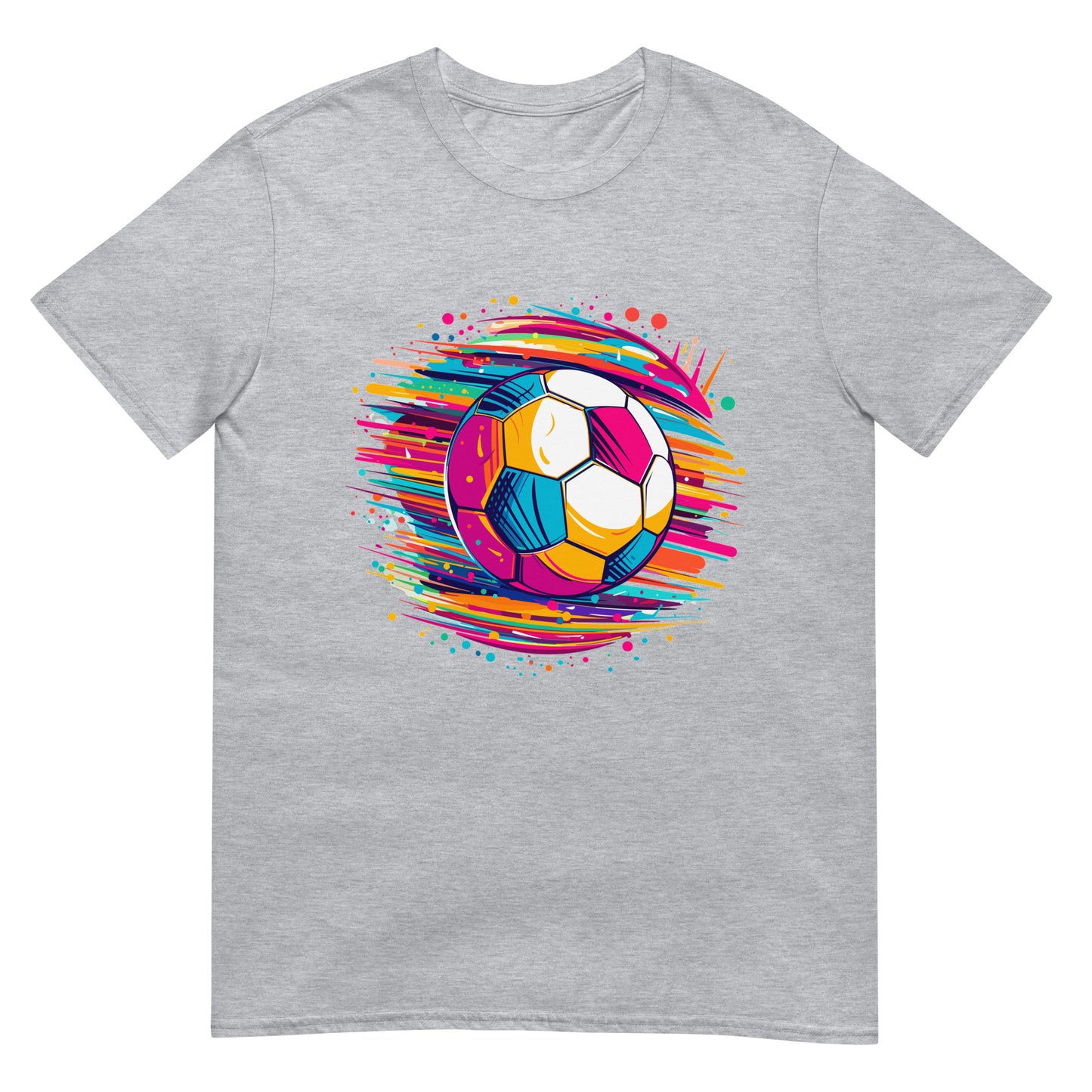Buntes Fußball T-Shirt