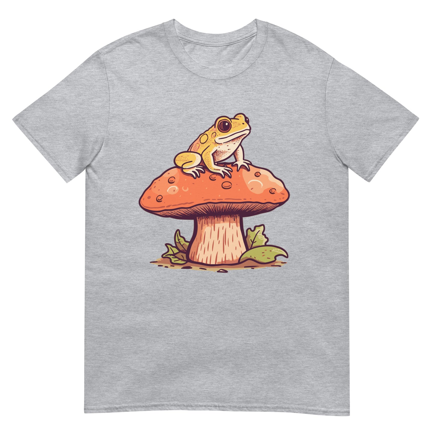 Frosch auf Pilz T-Shirt