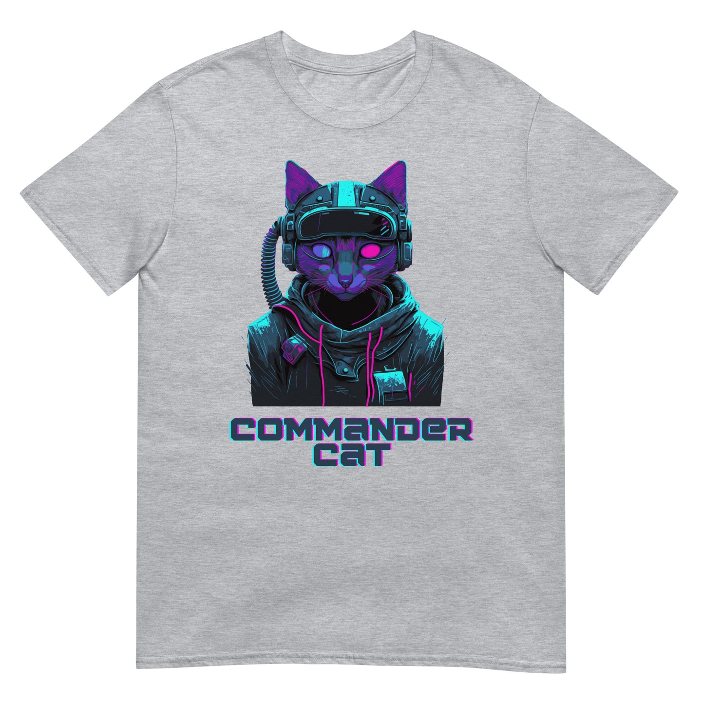 Commander Cat Katzen Astronaut T-Shirt