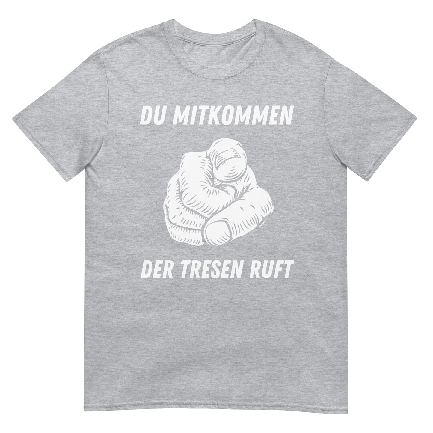 Du mitkommen der Tresen ruft Bier Kneipen T-Shirt
