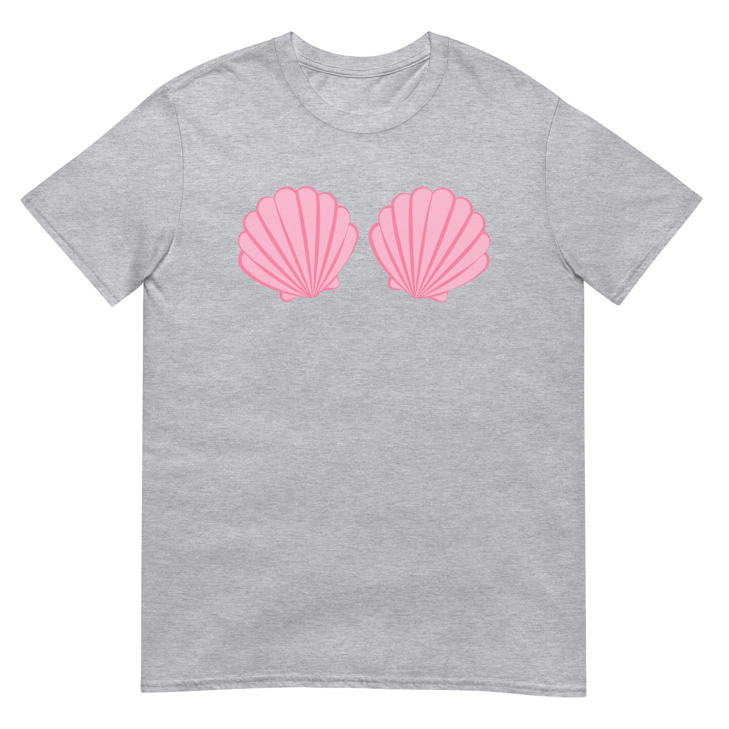 Muschel BH Meerjungfrau Last Minute Kostüm T-Shirt