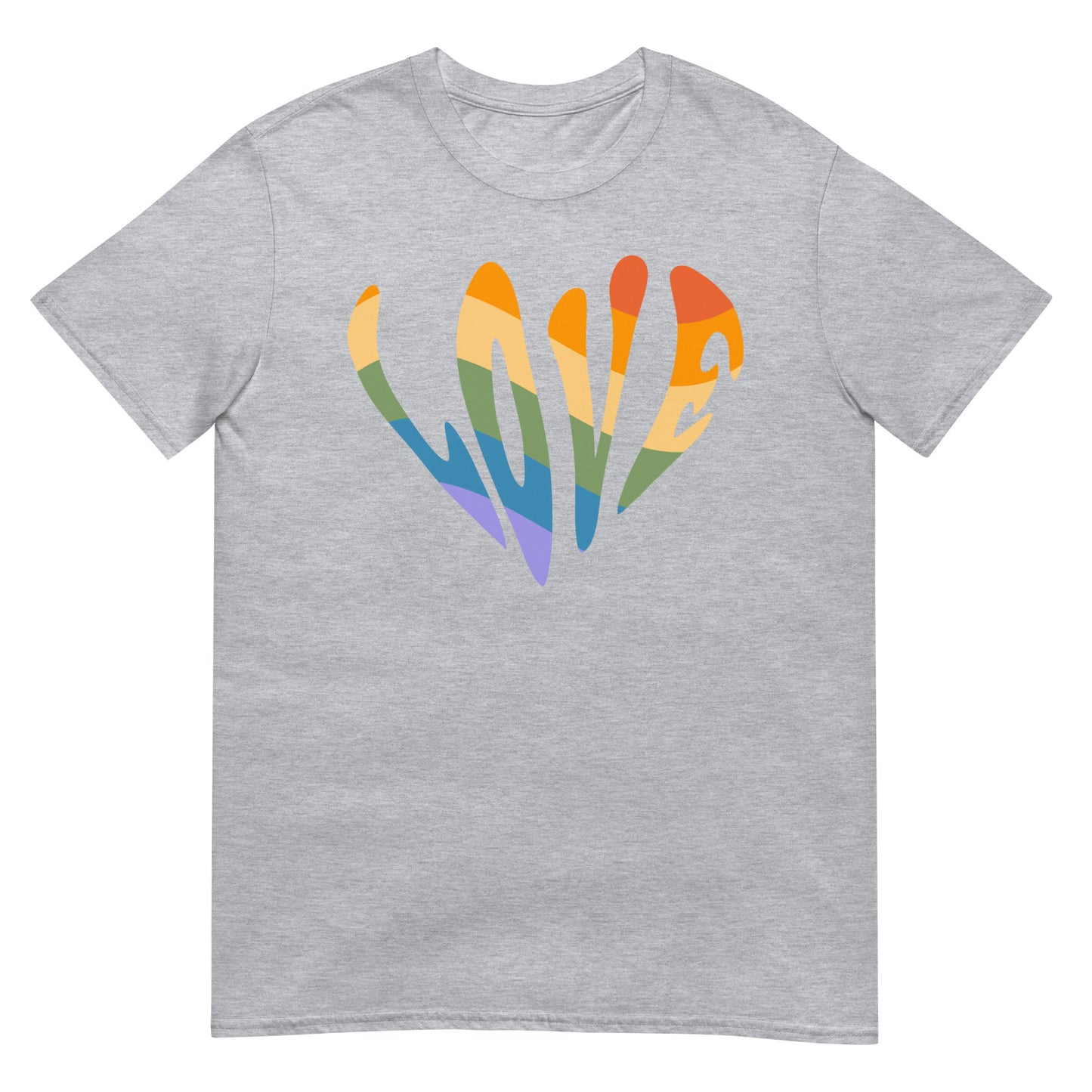 Love Pride Regenbogen T-Shirt