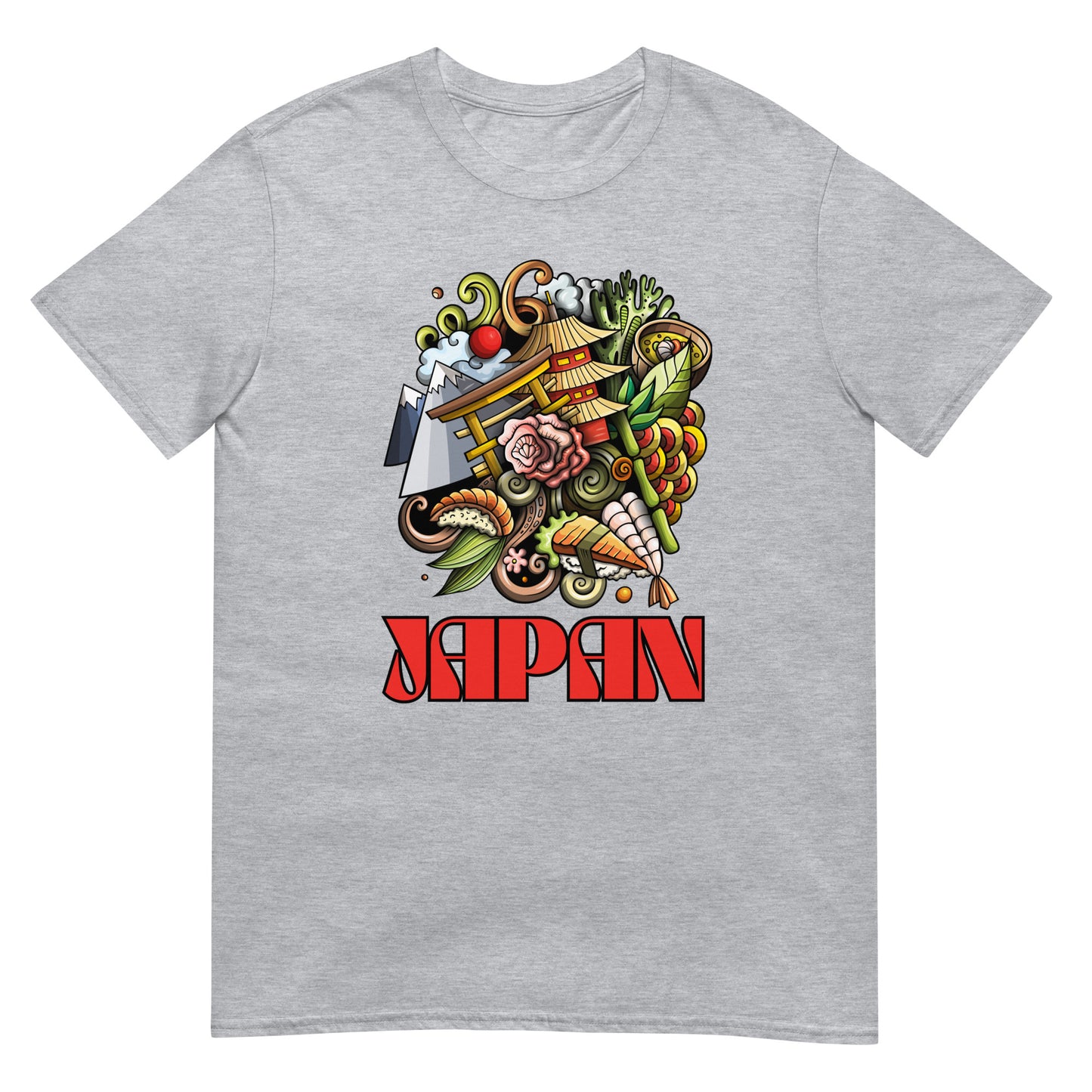 Japan Collage Souvenir T-Shirt