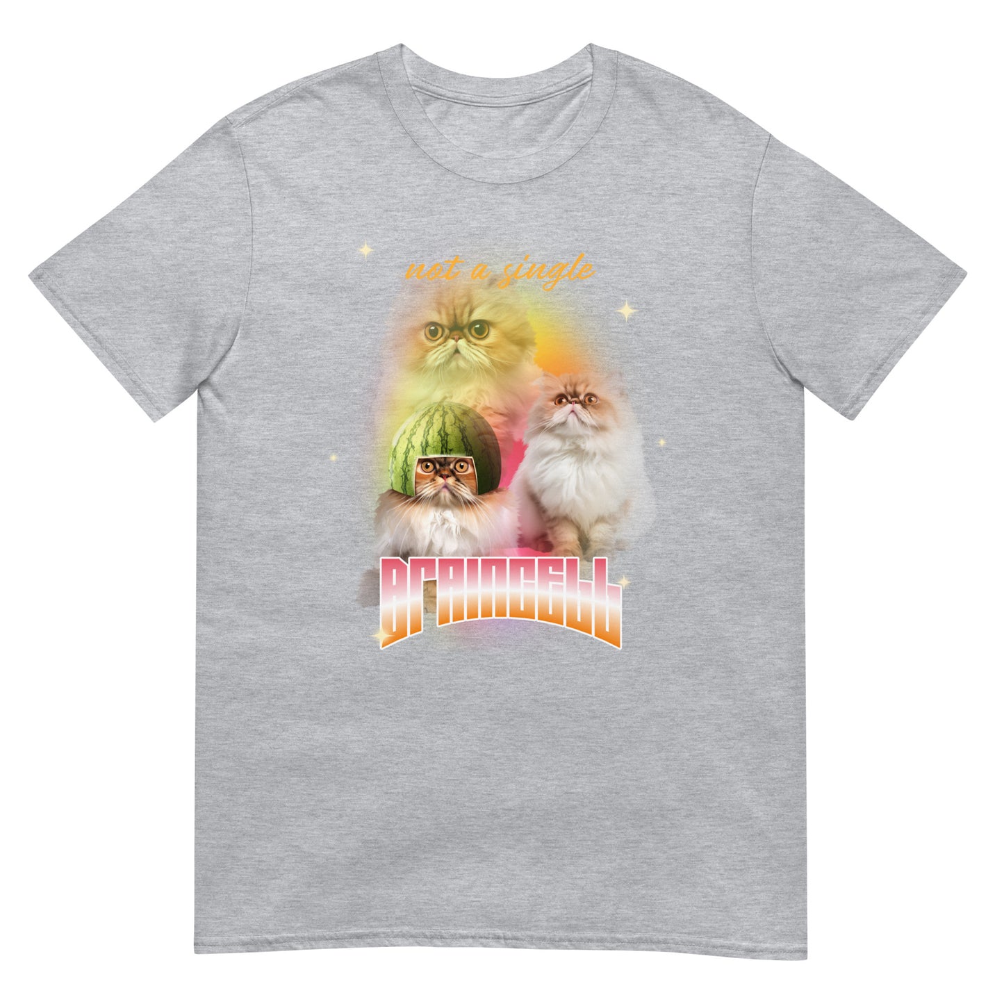 Not a single braincell retro Katze T-Shirt