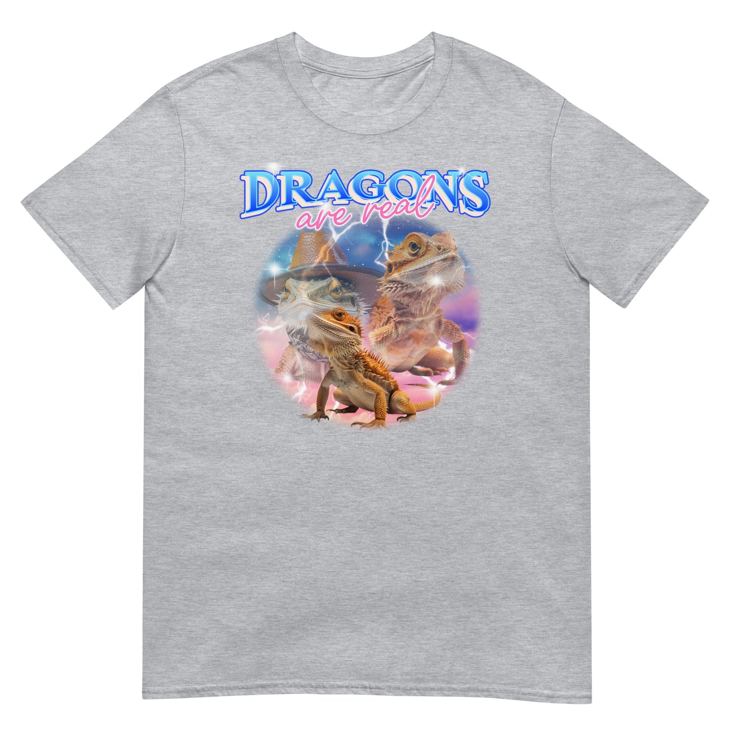 Dragons are real Echsen T-Shirt