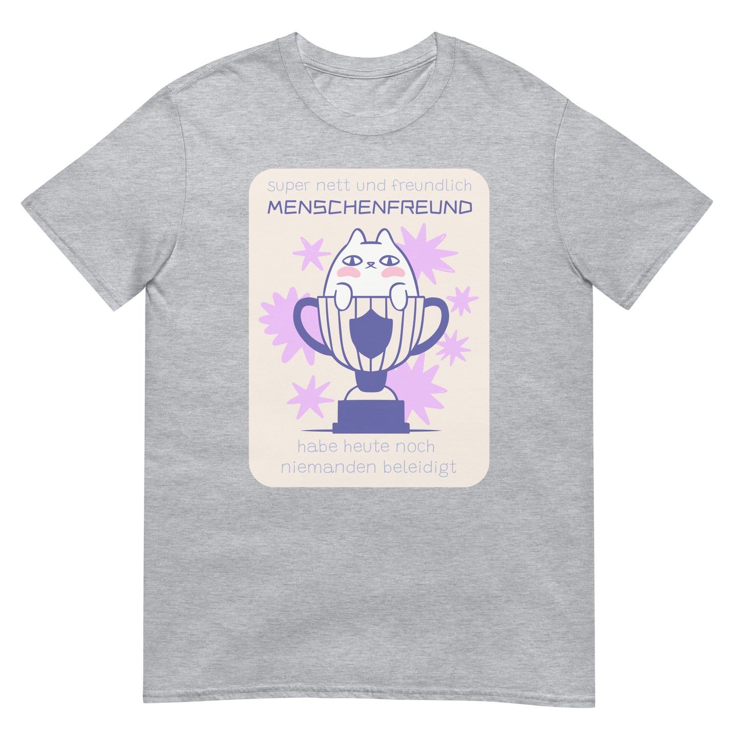 Menschenfreund Katze Misanthrop T-Shirt